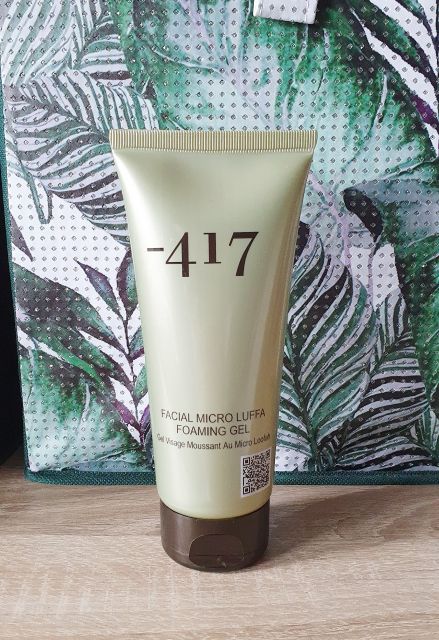 -417 Facial Micro Luffa Foaming Gel, Żel do twarzy, Oczyszczający, Z mikrocząsteczkami Luffy