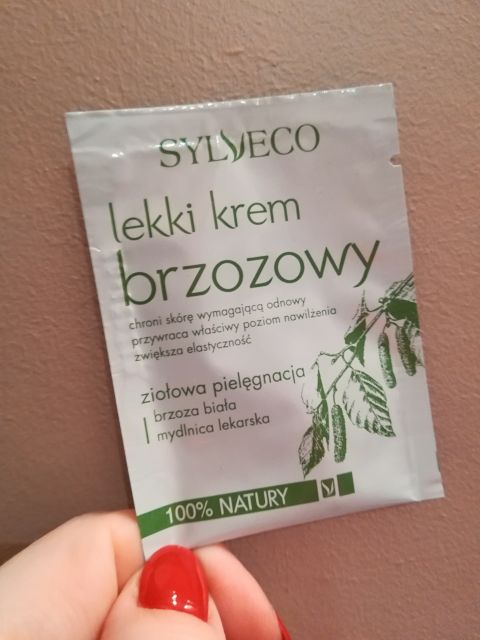Sylveco Krem do twarzy, Lekki, Brzozowy