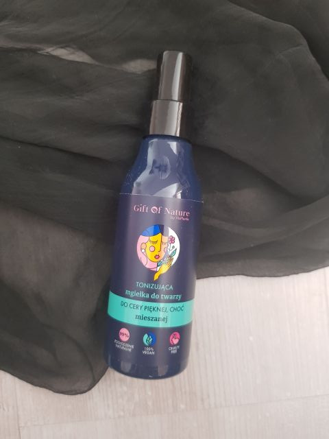 Vis Plantis Gift of Nature, Mgiełka do twarzy, Tonizująca, Do cery pięknej, choć mieszanej
