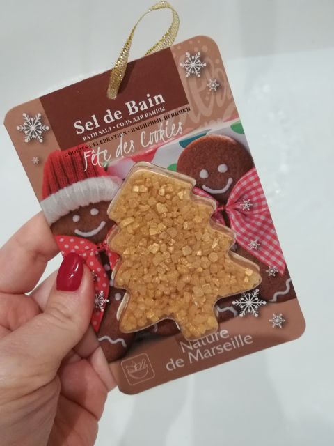 Nature de Marseille Sól do kąpieli, Świąteczne ciasteczka