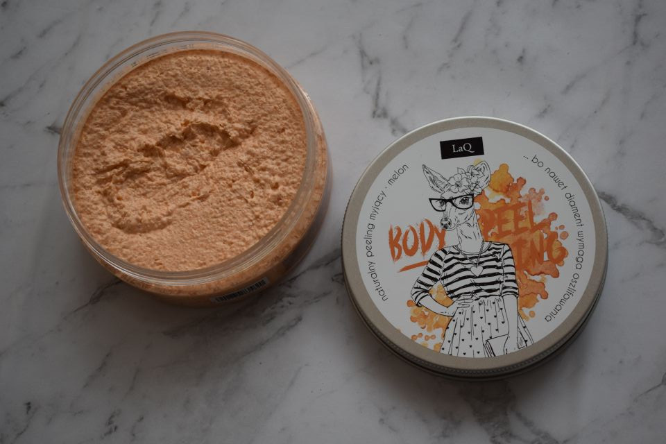 LaQ Peeling myjący do ciała, Melon