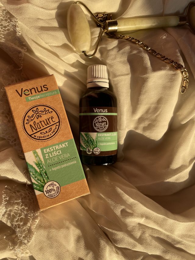 Venus Twoja Receptura, Nature, Ekstrakt z liści Aloe Vera