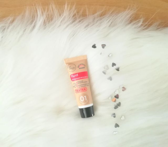 BeBeauty Fluid do twarzy, Dopasowujący, nr 01 Naturalny