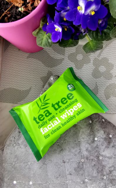 Xpel Tea Tree, Chusteczki do demakijażu, Oczyszczające