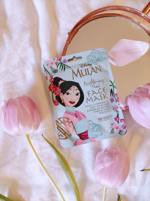 Mad Beauty Maska do twarzy w płacie, Rozjaśniająca, Mulan