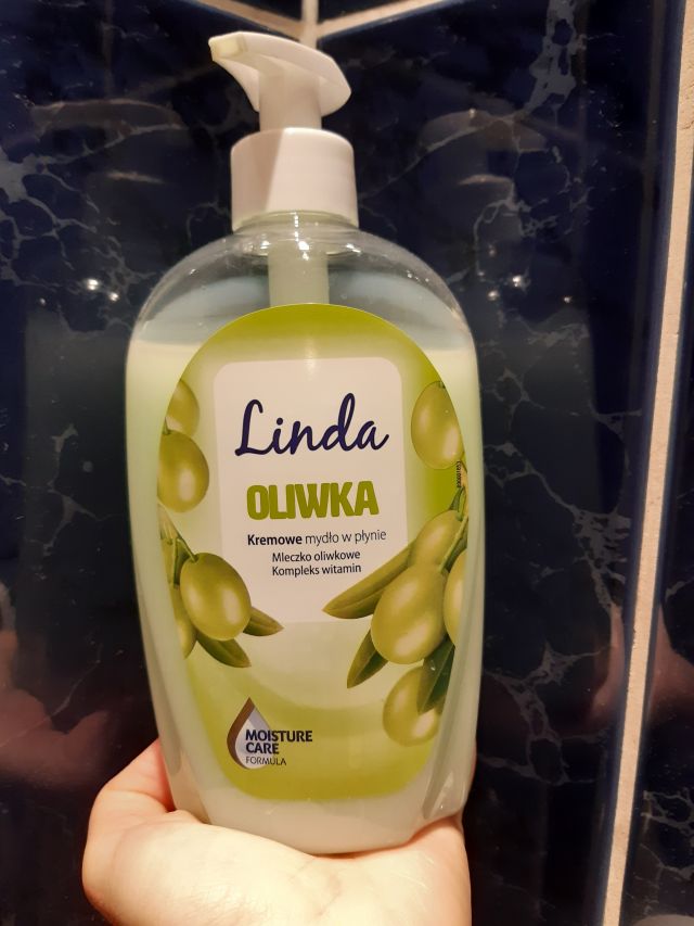 Linda Kremowe mydło w płynie, oliwka