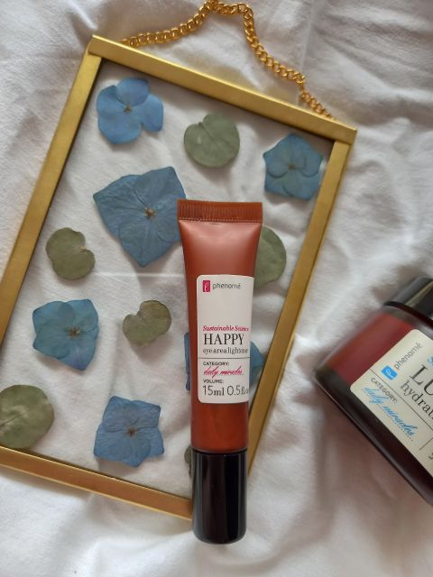 Phenome Happy, Rozświetlający przeciwzmarszczkowy krem pod oczy