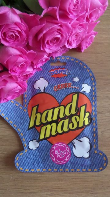BLING POP Regenerująca maska do rąk z masłem shea