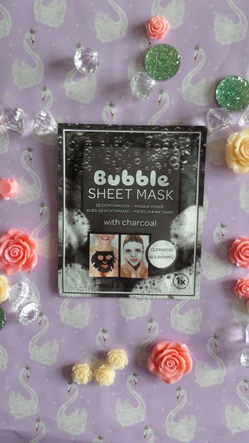 Mascot Europe Bubble Sheet Mask, Maseczka do twarzy, Bąbelkowa, Charcoal