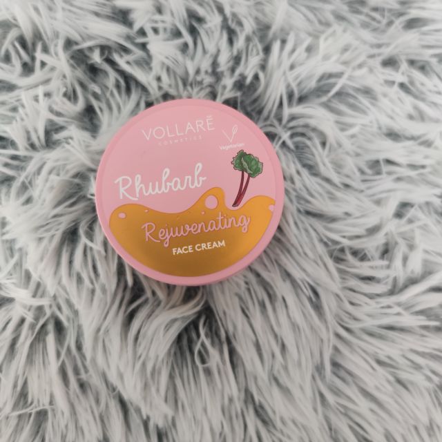 Vollare Cosmetics Krem do twarzy, Odmładzający, Z rabarbarem 