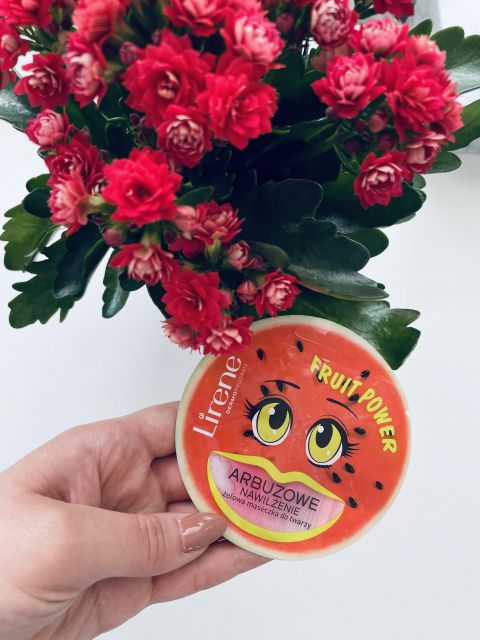 Lirene Fruit Power, Maseczka do twarzy, Żelowa, Arbuzowe Nawilżenie