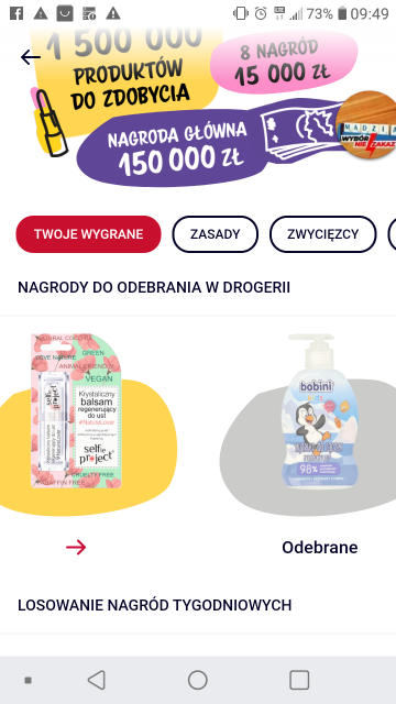 Loteria Rossmann - Pochwal się co wygrałaś! 