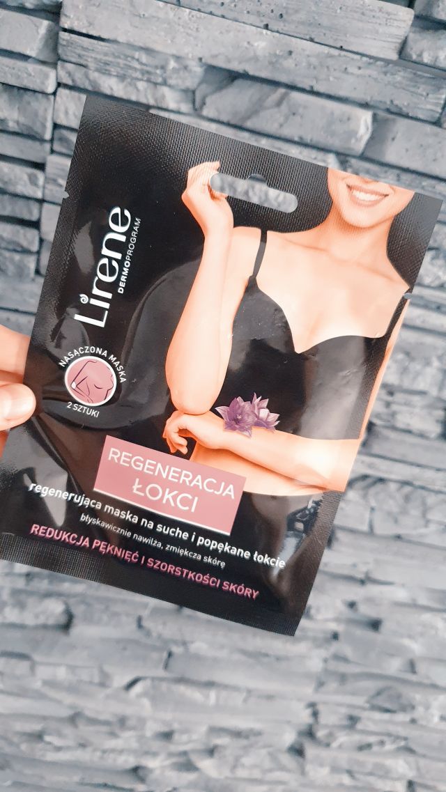 Lirene Dermoprogram, Regeneracja łokci, Regenerująca maska na suche i popękane łokcie
