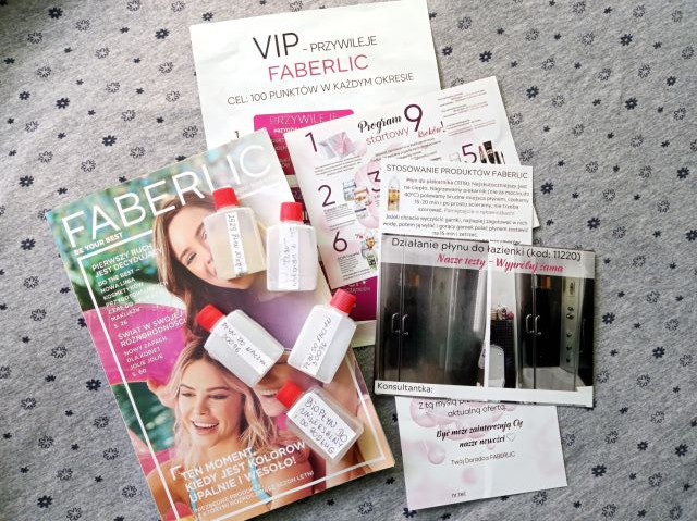 próbki kosmetyków faberlic od Biała33