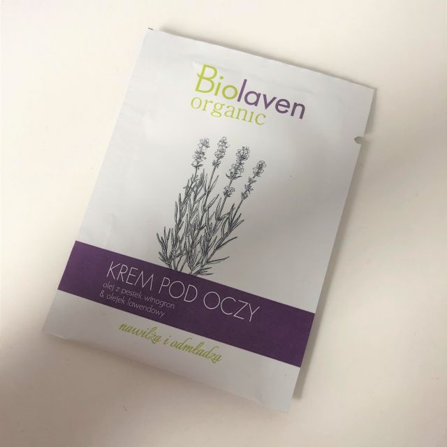 Biolaven Krem pod oczy, olej z pestek winogron, olejek lawendowy