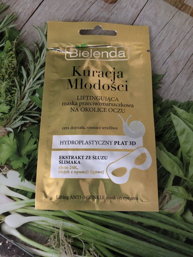Bielenda Kuracja Młodości, Maska na okolice oczu, Liftingująca, Przeciwzmarszczkowa