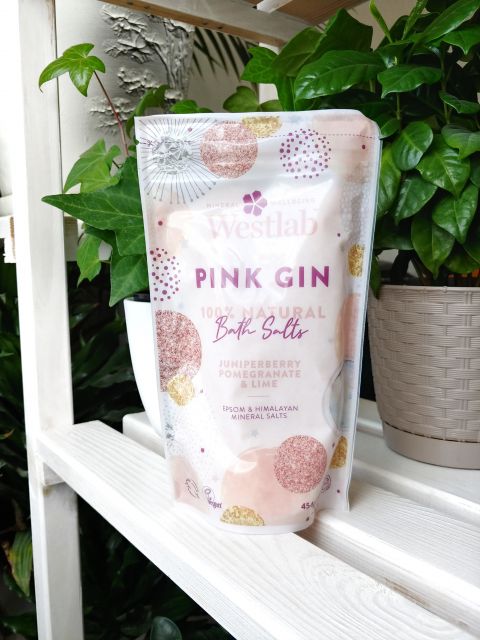 Westlab Sól do kąpieli, Rewitalizująca, Z owocem jałowca, granatem i limonką