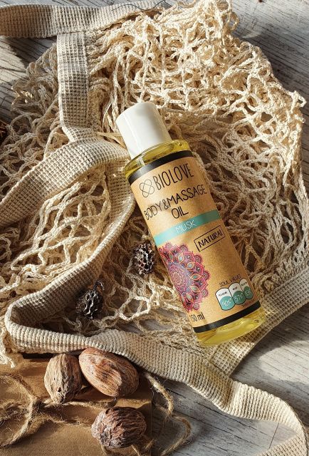 Biolove Olejek do masażu ciała, Piżmo