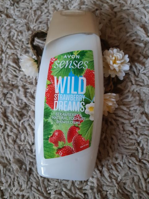 Avon Senses, Żel pod prysznic, Wild Strawberry Dreams