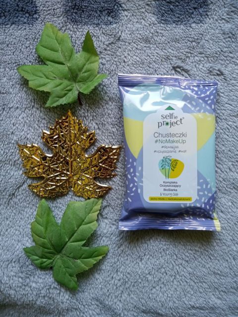 Selfie Project Chusteczki do demakijażu, Oczyszczające, #NoMakeUp