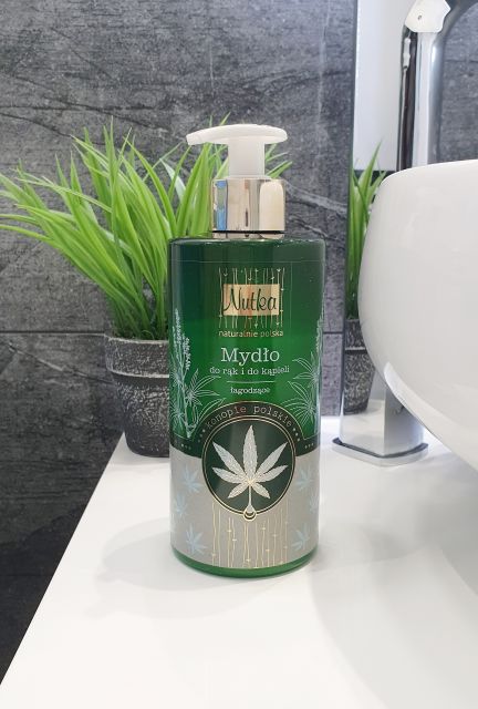 Nutka Mydło w płynie do mycia rąk i do kąpieli, Polskie konopie