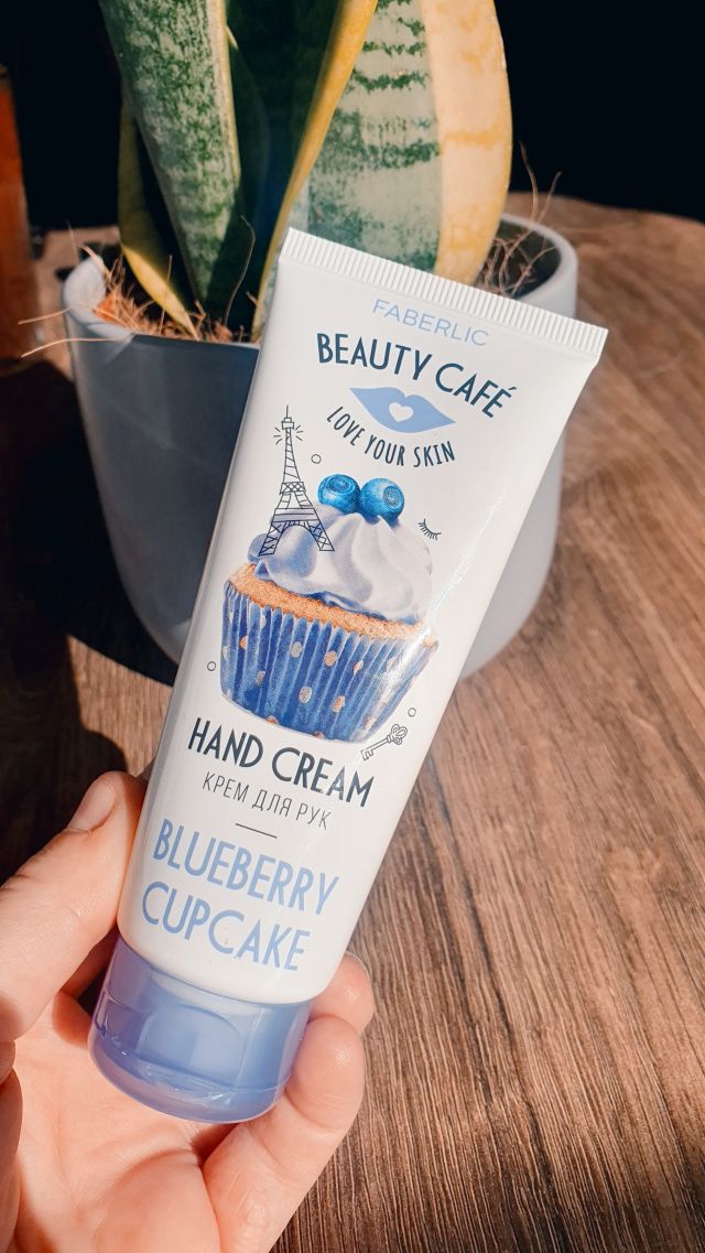 Faberlic Beauty Cafe, Krem do rąk, Blueberry cupcake