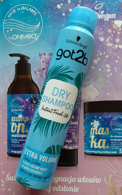 Schwarzkopf Got 2b, Dry shampoo, Instant fresh-up, Extra volume, suchy szampon