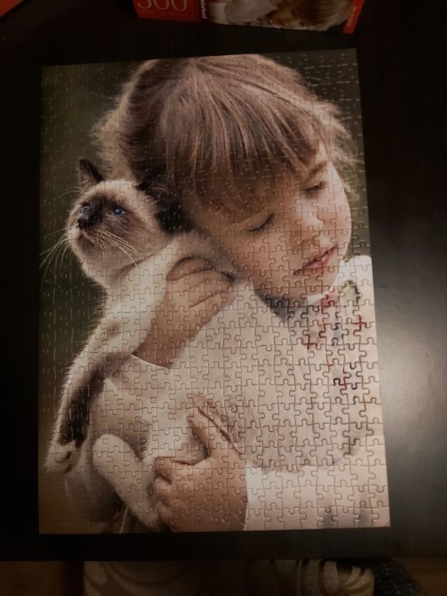 lubię układać puzzle!