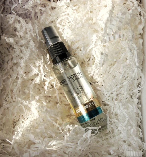 Vollare Cosmetics Pro Oils Perfect Curls, Serum do włosów kręconych, Coconut Oil