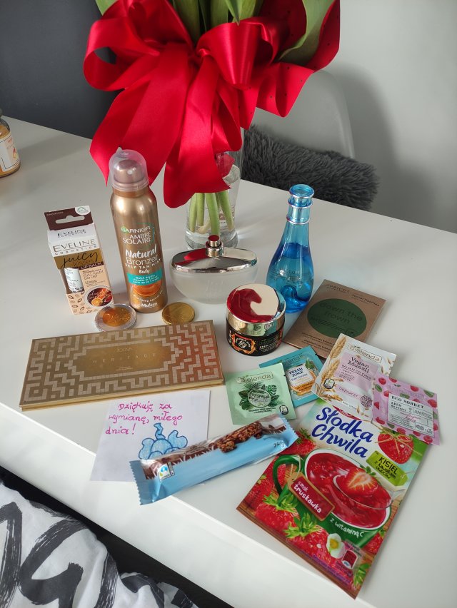 Paczka kosmetyczka wymiana 