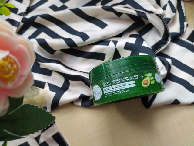 Peeling Cukrowy aloes awokado bebeauty