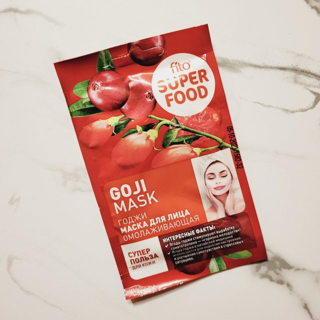 Fitokosmetik Fito Superfood, Maseczka do twarzy, Odmładzająca, Goji