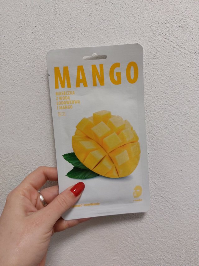 CNF Cosmetics Maska do twarzy w płacie, Mango With Iceland Glacial Water