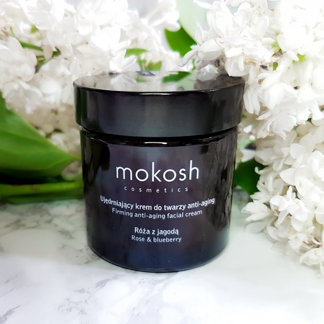 Mokosh Krem do twarzy, Anti-aging, Ujędrniający, Róża z jagodą