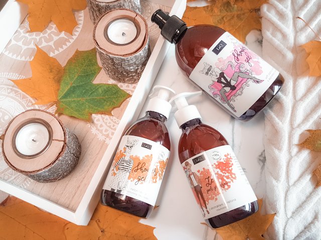 zele pod prysznic laq