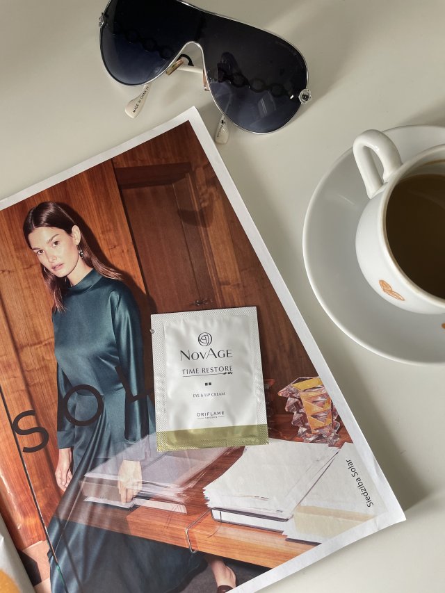NovAge Time Restore Krem na okolice oczu i ust Oriflame