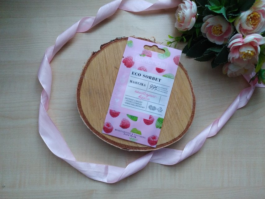 Eco Sorbet malina Bielenda maska