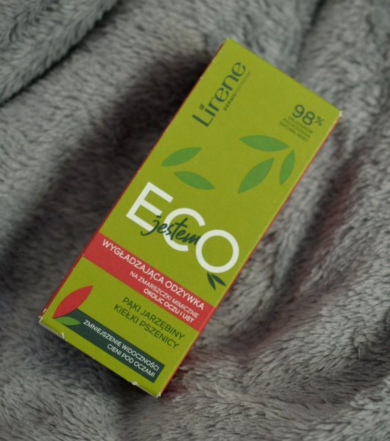 Lirene Jestem Eco, Odżywka na okolice oczu i ust, Wygładzająca, Pąki jarzębiny i kiełki pszenicy