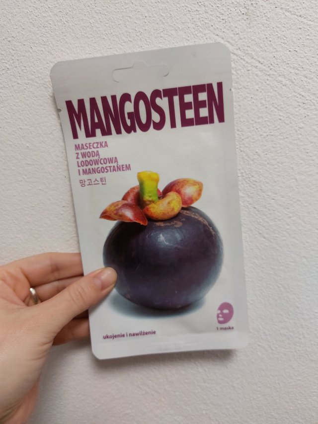 CNF Cosmetics Maska do twarzy w płacie, Mangosteen With Iceland Glacial Water