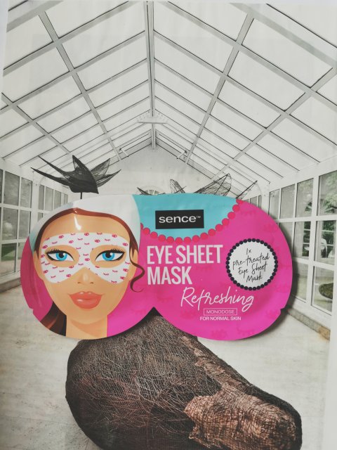 Sence Essentials Maska na oczy, Dla skóry normalnej, Refreshing