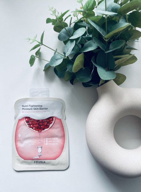 Frudia Maska do twarzy w płacie, Pomegranate Nutri-Moisturizing Mask