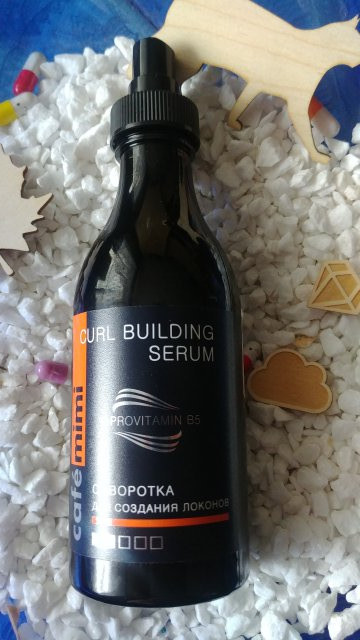 Café MIMI Spray do stylizacji włosów, Do loków, Curl Building Serum, Provitamin B5