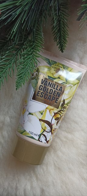 Avon Naturals, Body, Balsam do ciała, Rozświetlający, Vanila Golden Escape