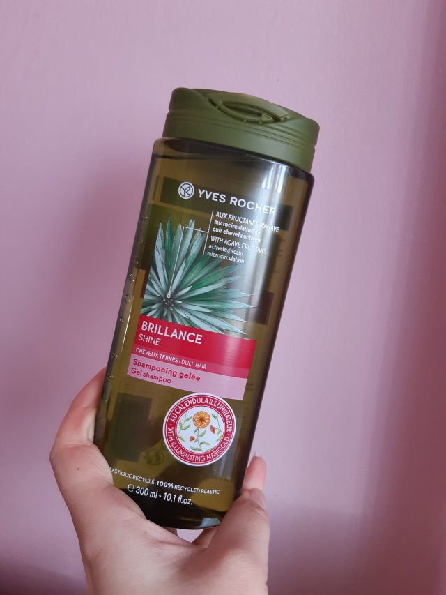 Yves Rocher Szampon do włosów, Brillance Shine, Do włosów pozbawionych blasku