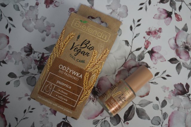 Bielenda Bio Vegan, Nail Care, Odżywka do paznokci, Chroni i odżywia, Pszenica