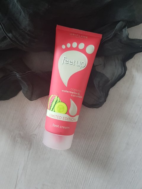 Oriflame Feet Up, Krem do stóp, Arbuz i ogórek