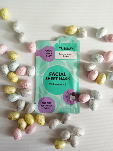 Mascot Europe Facial Sheet mask, Tuesday, For an energetic feeling 