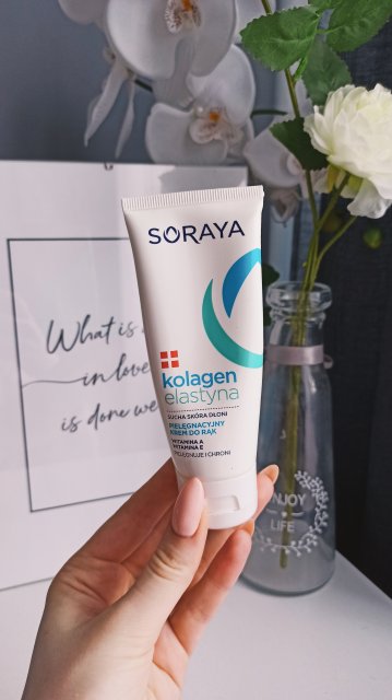 Soraya Kolagen Elastyna, Krem do rąk, Pielęgnacyjny, Sucha skóra dłoni