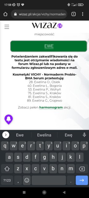 testowanie z wizaz.pl