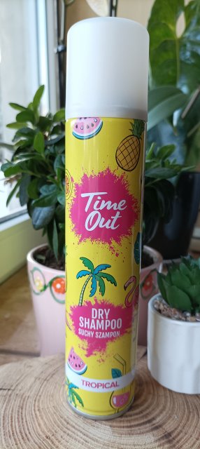 Time Out Suchy szampon do włosów, Tropical